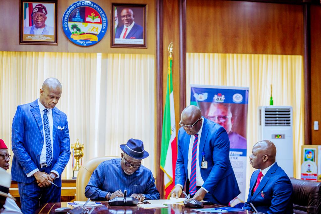 Oborevwori Assents 2024 Appropriation Bill of N724bn