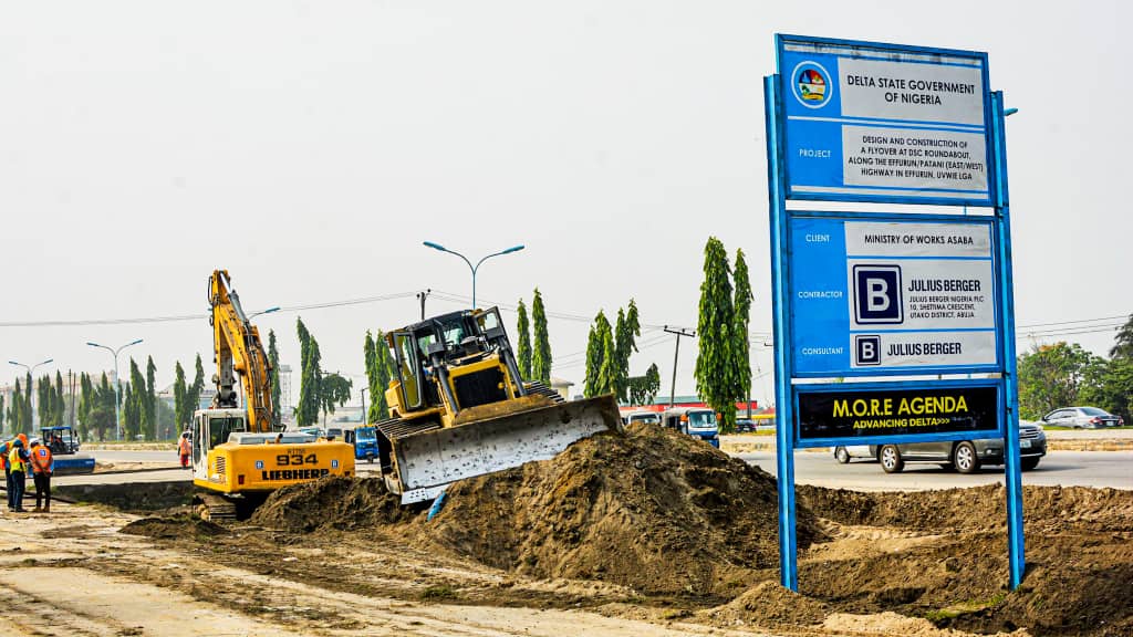 FLYOVERS: Deltans Rejoice As Julius Berger Commences Construction In Warri, Effurun