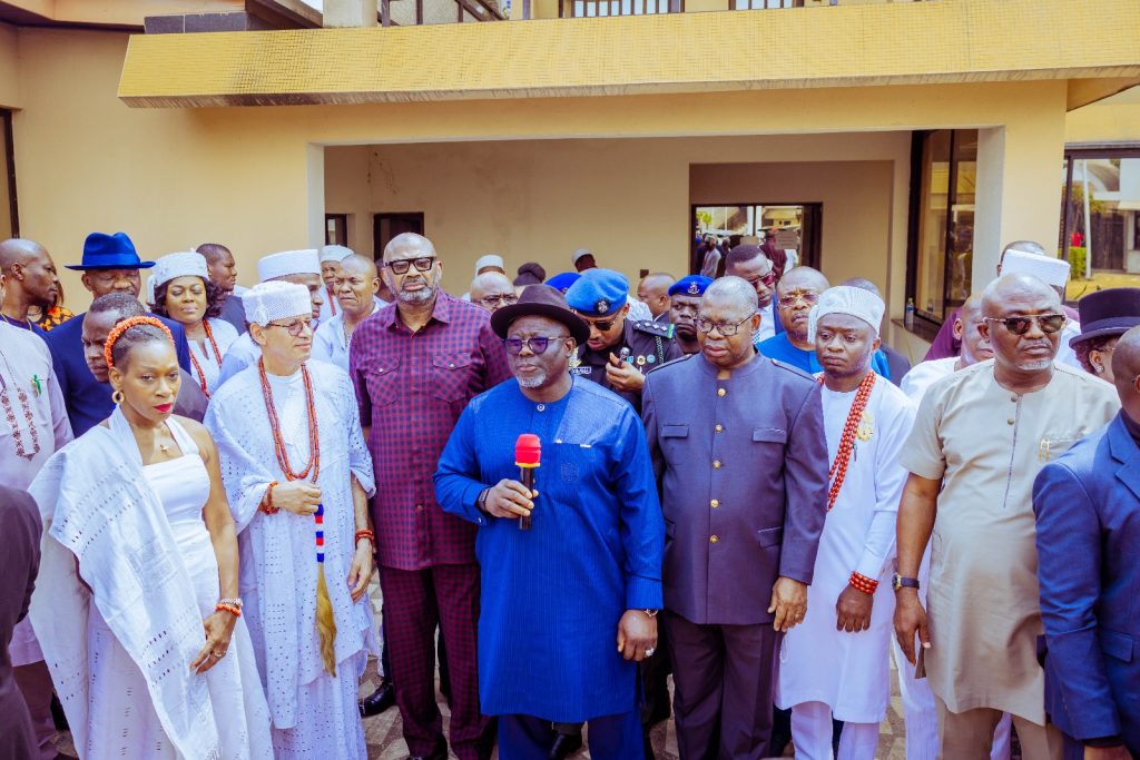 Oborevwori visits Asagba’s family, condoles Asaba people
