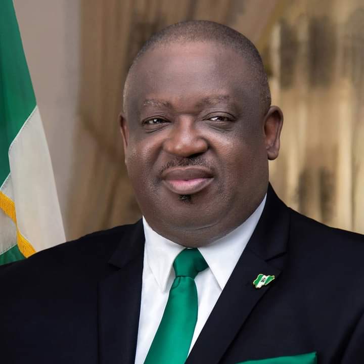 Oborevwori Greets Plateau Governor, Caleb Mutfwang At 59