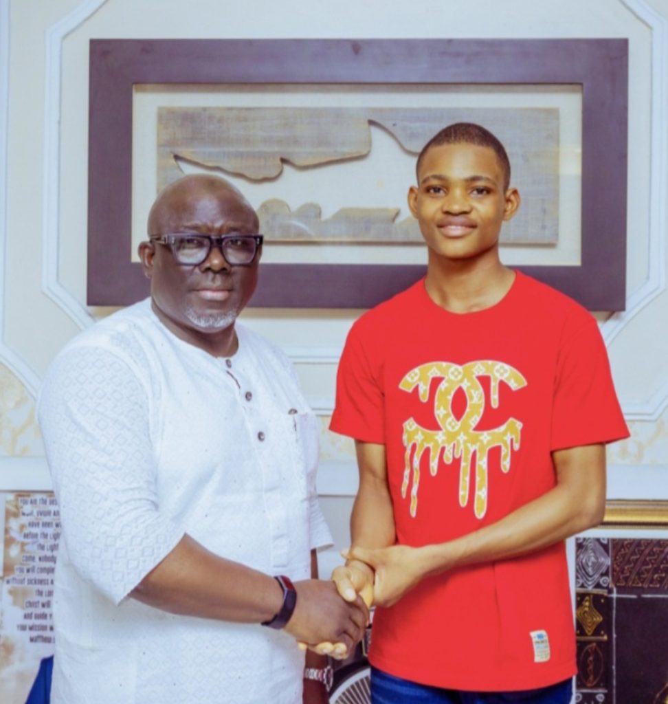Sheriff Oborevwori Foundation Excited, As Chigozie God’stime Sits For 2024 JAMB Examination