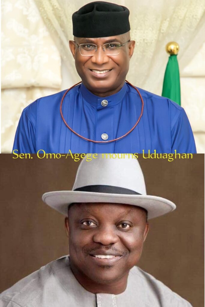 Omo-Agege Mourns Uduaghan: “He Was Calm In A Crisis, A Brother Across Party Lines”
